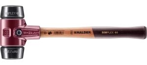 молоток SIMPLEX 60 мм с бойками из резины 3002.060 молоток Simplex Ø 60 мм со сменными из с бойками из резины средней твердости (3002.060)